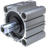 SMC Linear Compact Cylinders CQ2 C(D)Q2, Compact Cylinder, Double Acting, Single Rod, Anti-lateral Load